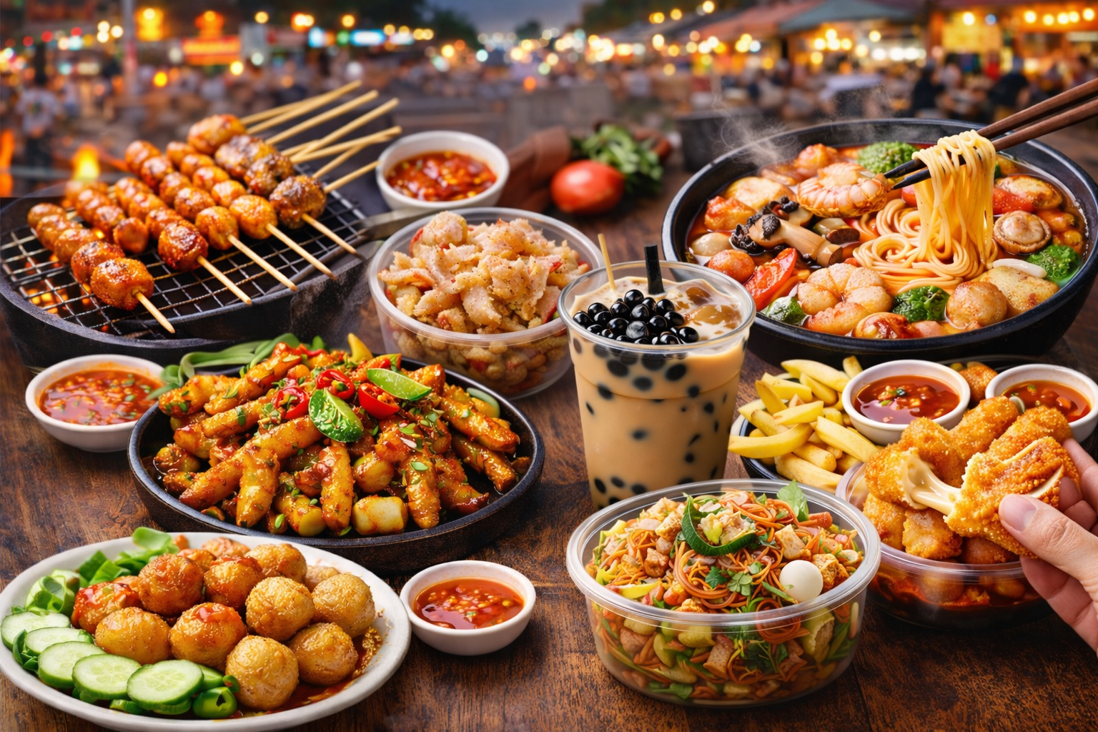 Ăn Vặt Bữa Tối Tại Long Thành Nên Đi Đâu ?